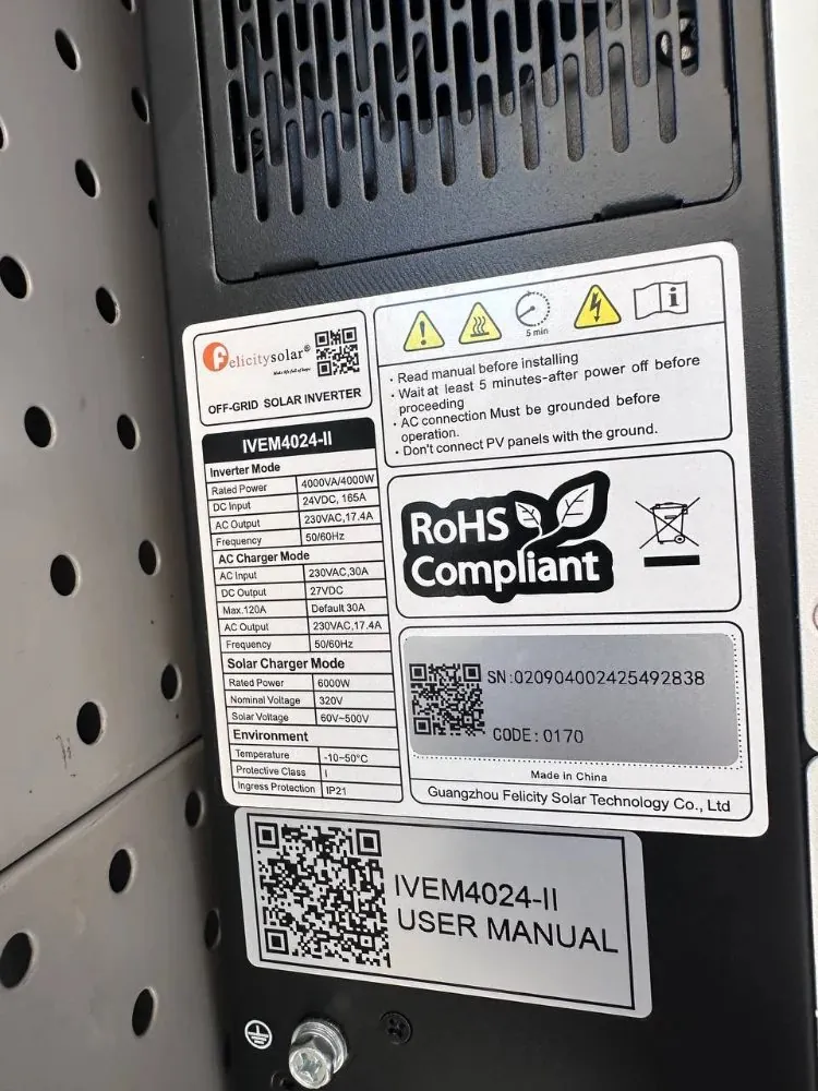 Шильдик IVEM4024-II зблизька