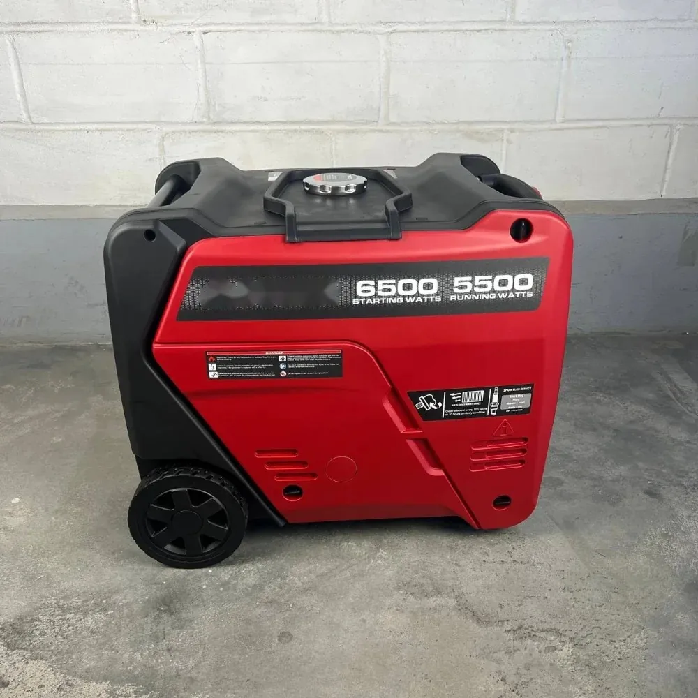 Плашка на боці корпусу: 6500 Starting Watts, 5500 Running Watts